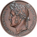 France, Médaille, Louis Philippe Ier, Obélisque de Louxor, 1836, Cuivre, TTB