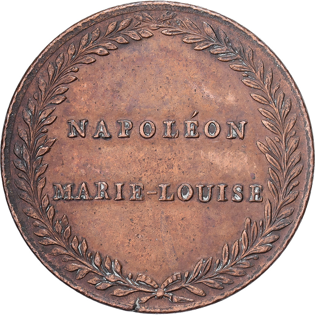 France, Jeton, Napoléon Ier, Entrée de l'Impératrice Marie-Louise en France