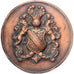 Francia, medaglia, Blason de Strasbourg, Rame, Cliché Uniface, BB