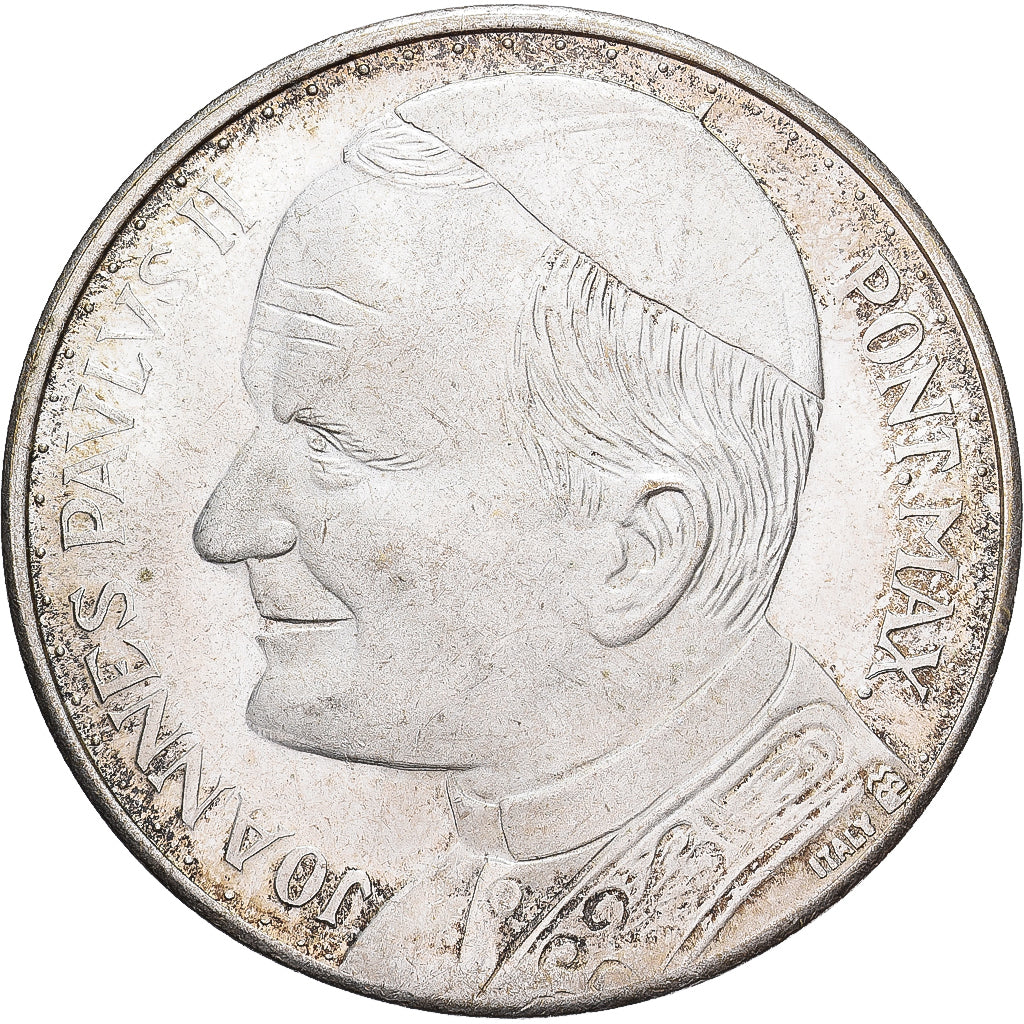 Vatican, Medal, Jean-Paul II, Silvered bronze, AU(55-58)