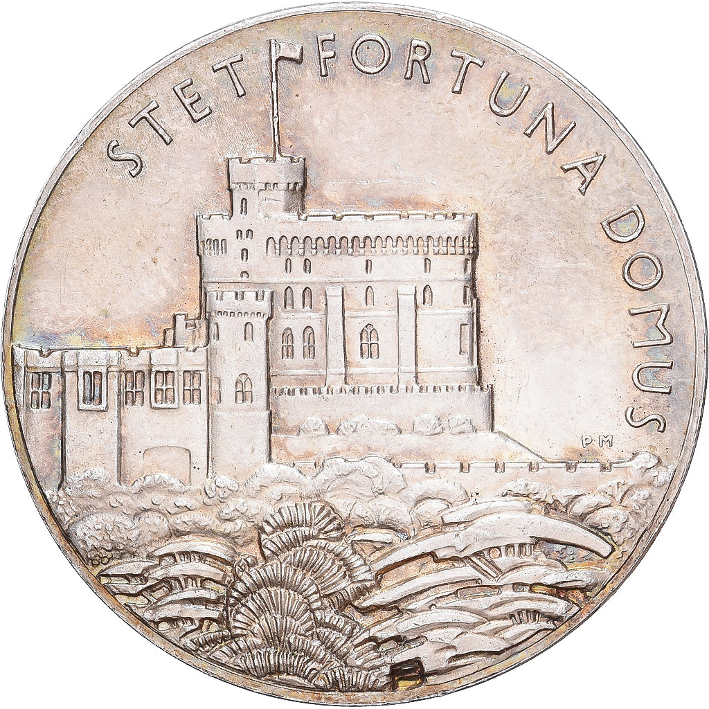 Reino Unido, medalla, George V, Silver Jubilee, 1935, Plata, EBC