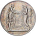 France, Médaille, Médaille de mariage, 1893, Argent, SUP, Montagny