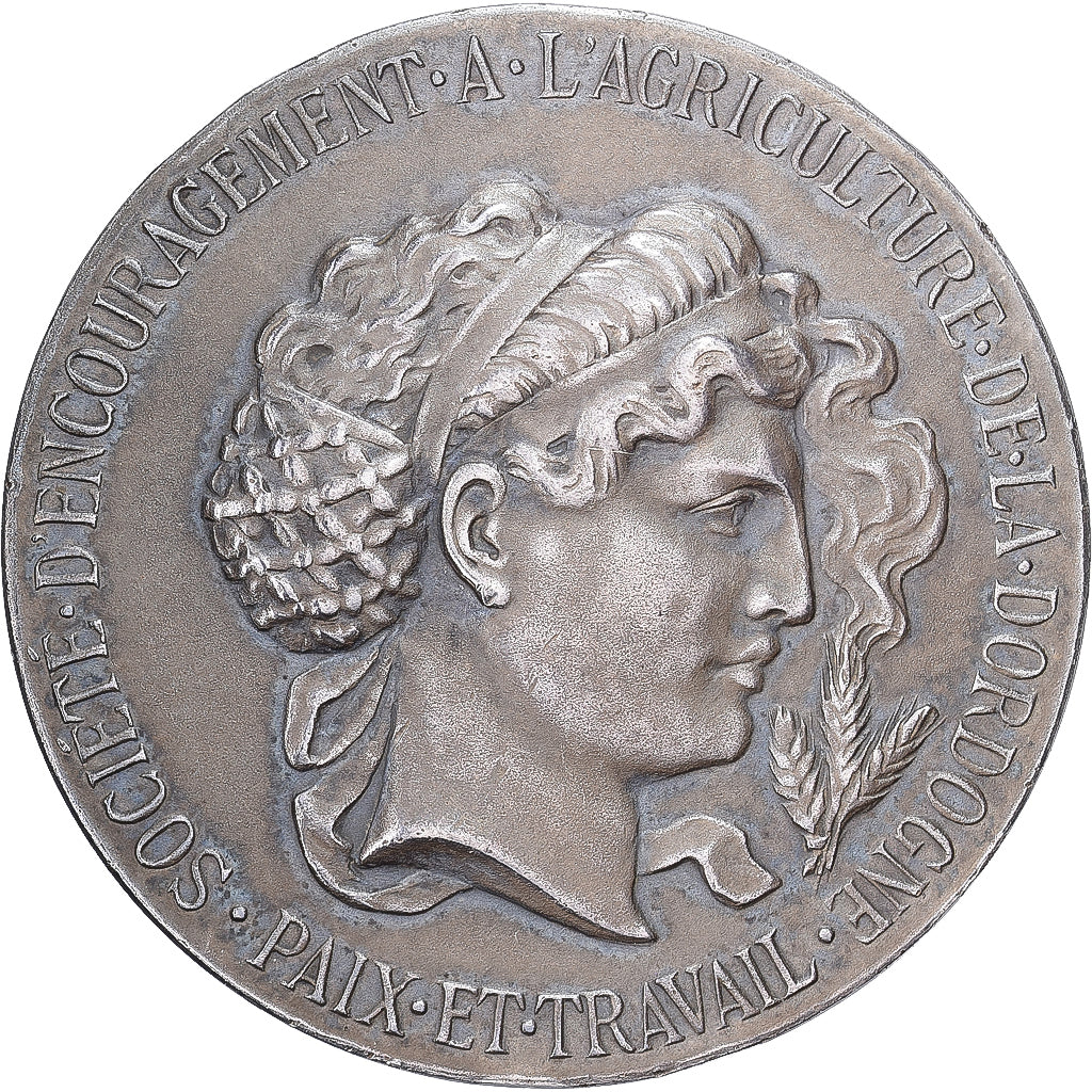 France, Medal, Société d'Encouragement à l'Agriculture de la Dordogne