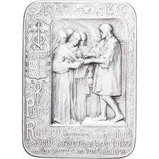 France, Médaille, Chambre de COMMERCE de Roubaix, Filature, Argent, SUP