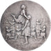 France, Medal, Sport, Gymnastique, Silvered bronze, Charles, AU(50-53)