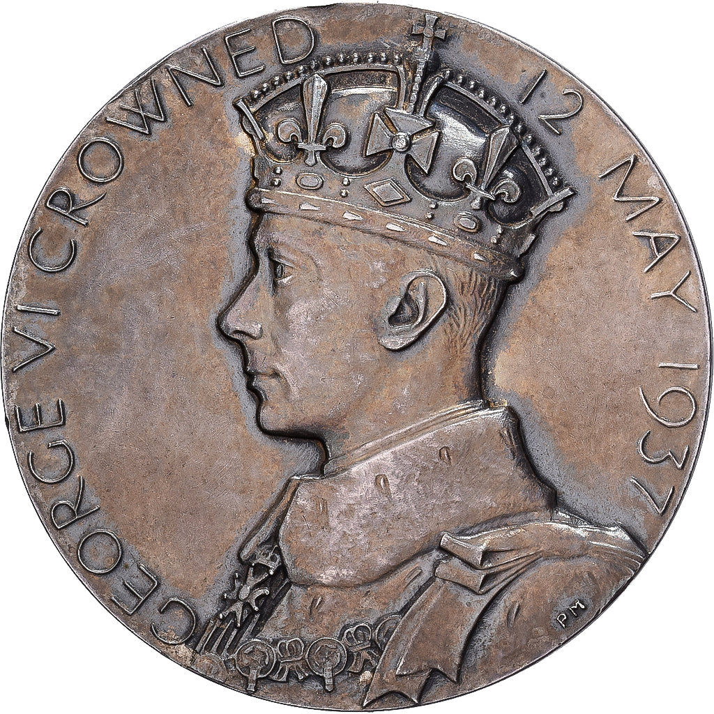 Reino Unido, medalla, Coronation of King Georges VI and Queen Elisabeth, 1937