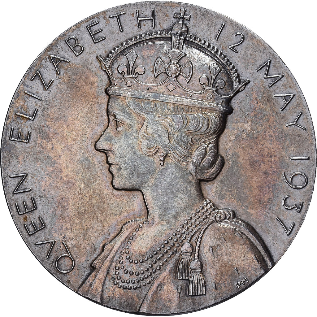 Reino Unido, medalla, Coronation of King Georges VI and Queen Elisabeth, 1937