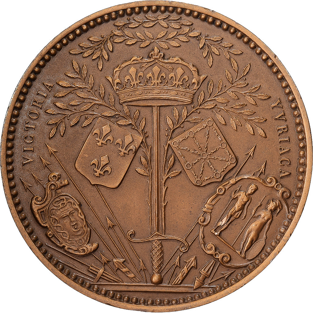 França, medalha, Henri IV, Victoria Yuriaca, Bronze, MS(63)