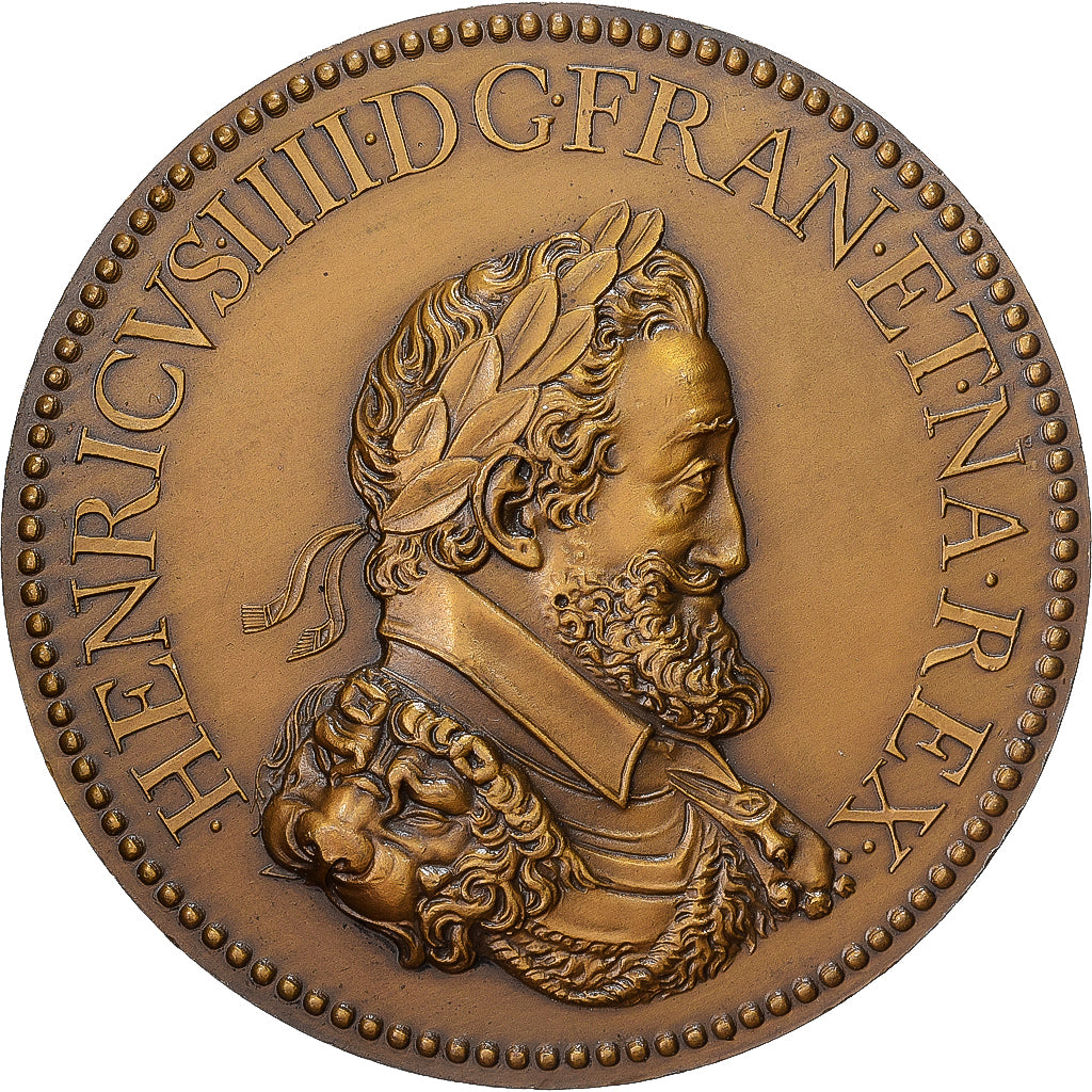 Francia, medaglia, Henri IV, Artillerie Royale (1601), Bronzo, SPL