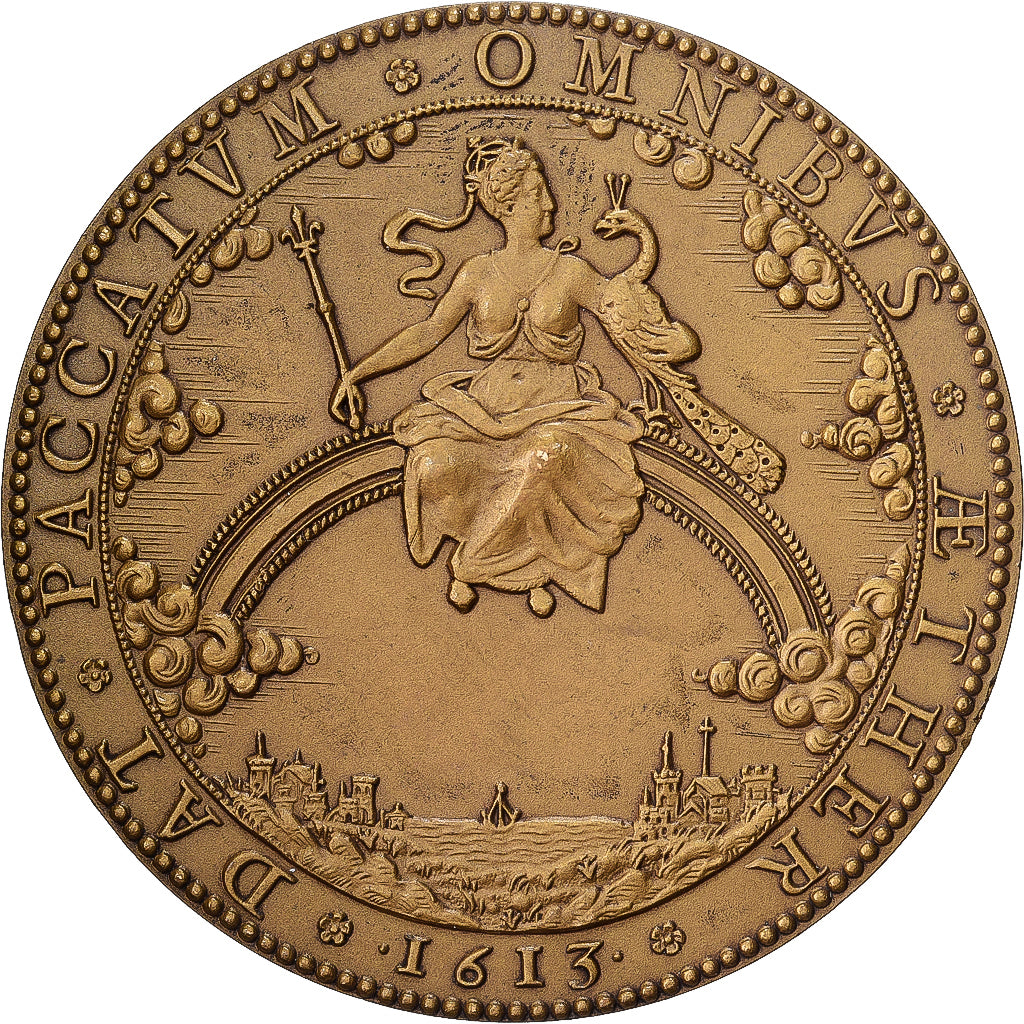 Francia, medalla, Régence de Marie de Médicis, Bronce, SC
