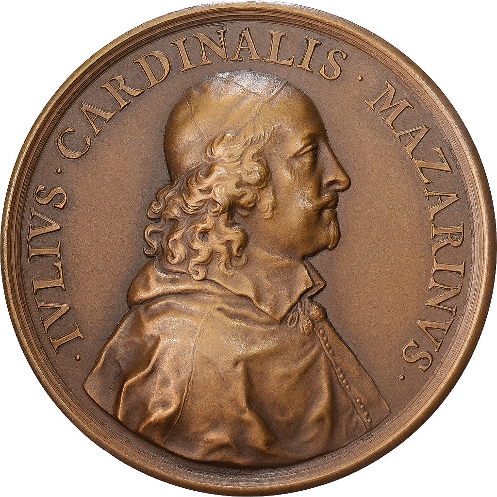 Francja, medal, Cardinal Mazarin, Bataille de Casale, Brązowy, Ponowne bicie