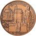 Francia, medaglia, Saint-Louis, Donjon de Vincennes, 1976, Bronzo, Crouzat, BB+