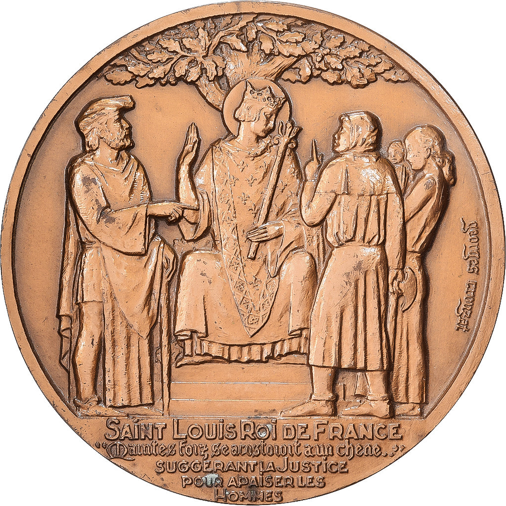 Francia, medaglia, Saint-Louis, Donjon de Vincennes, 1976, Bronzo, Crouzat, BB+