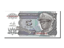 Banknote, Zaire, 5 Nouveaux Makuta, 1993, 1993-06-24, UNC(65-70)