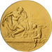 France, Medal, Aux Sciences, 1983, Gilt Bronze, Borrel.A, MS(63)