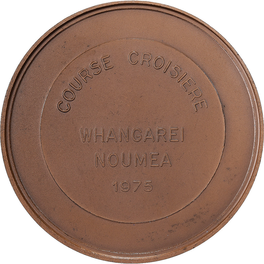 França, medalha, Course Croisière, Nouméa, 1975, Bronze, Fraisse, AU(55-58)