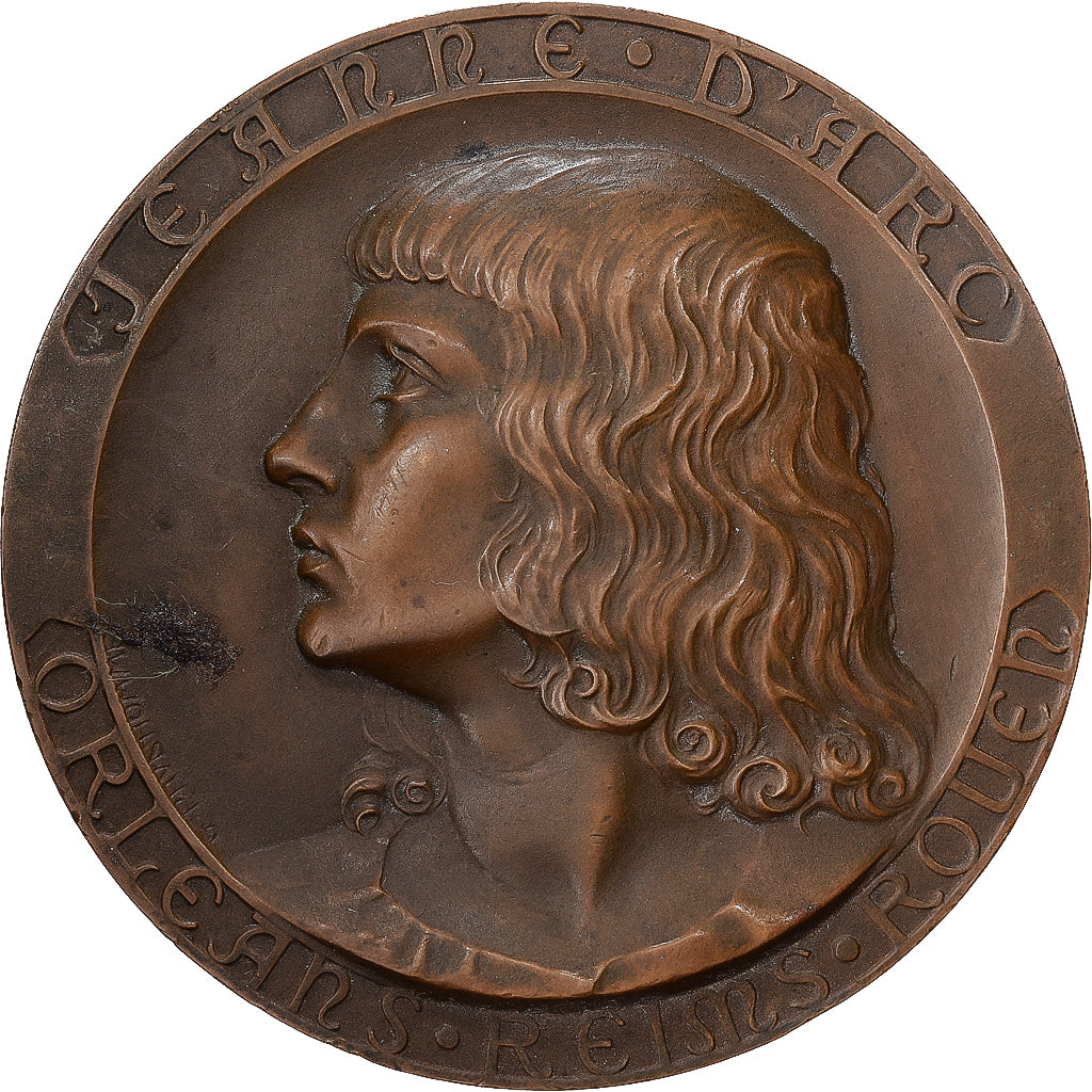 Francja, medal, Jeanne d'Arc, Croiseur Ecole, Brązowy, Prud'homme.G, AU(50-53)