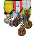França, Placard de Décorations Coloniales, Indochine, WAR, medalha, Qualidade
