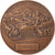 France, Medal, Assemblée Nationale, Edgar Faure, 1976, Bronze, AU(55-58)