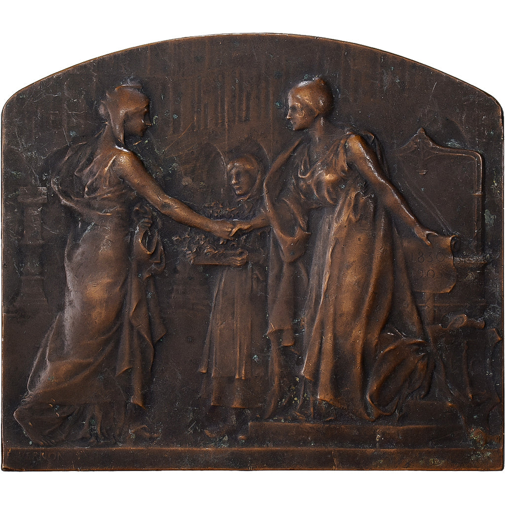 France, Medal, Exposition Universelle de Liège, 1905, Bronze, Vernon, EF(40-45)