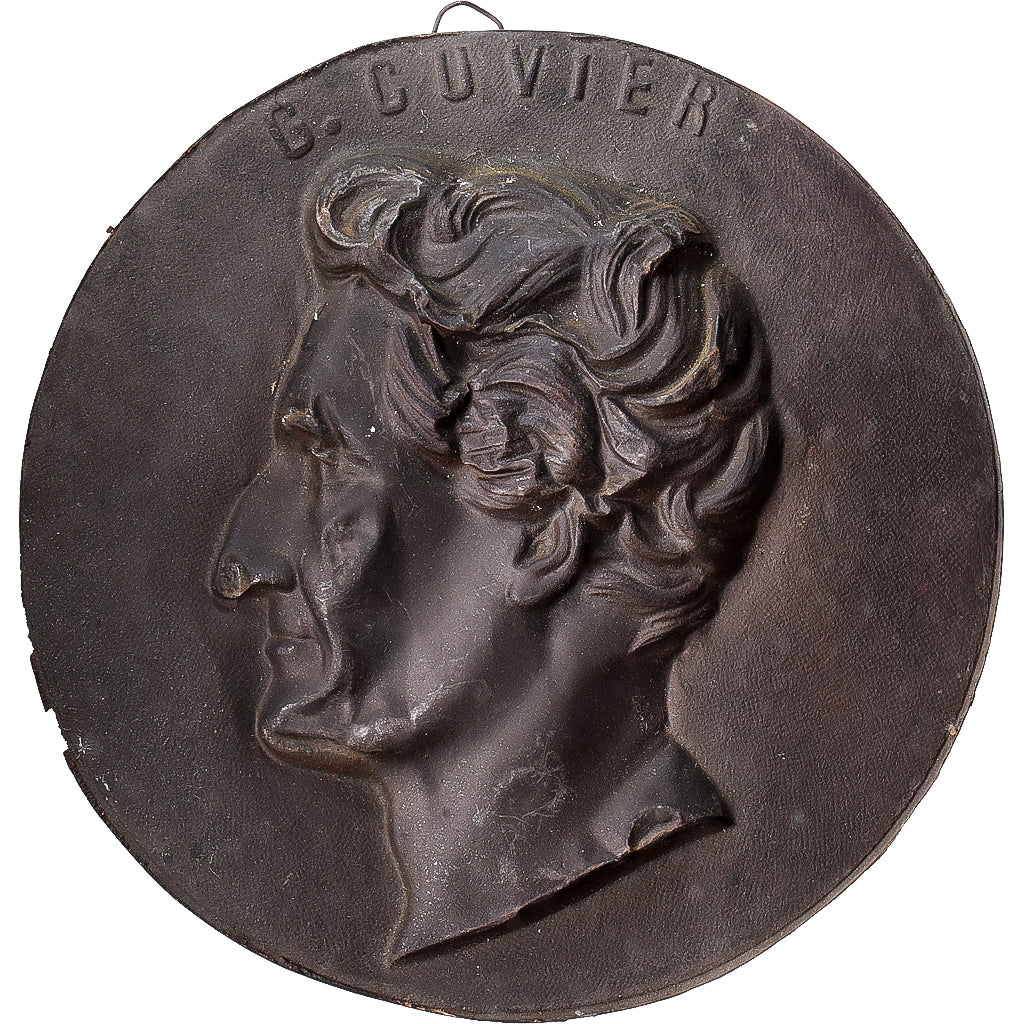 Francja, medal, Georges Cuvier, Miedź, Cliché Uniface, EF(40-45)