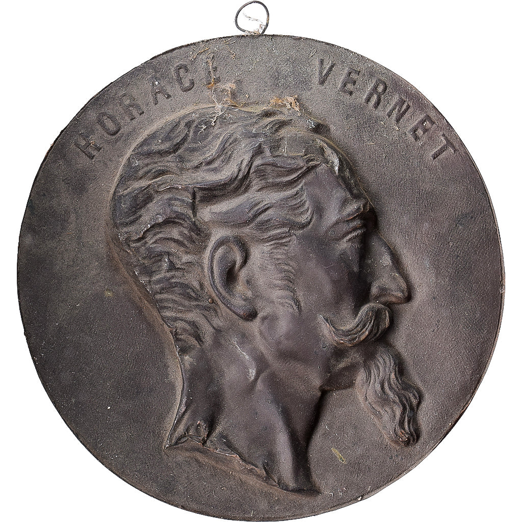 Frankrijk, Medaille, Horace Vernet, Koper, Cliché Uniface, ZF