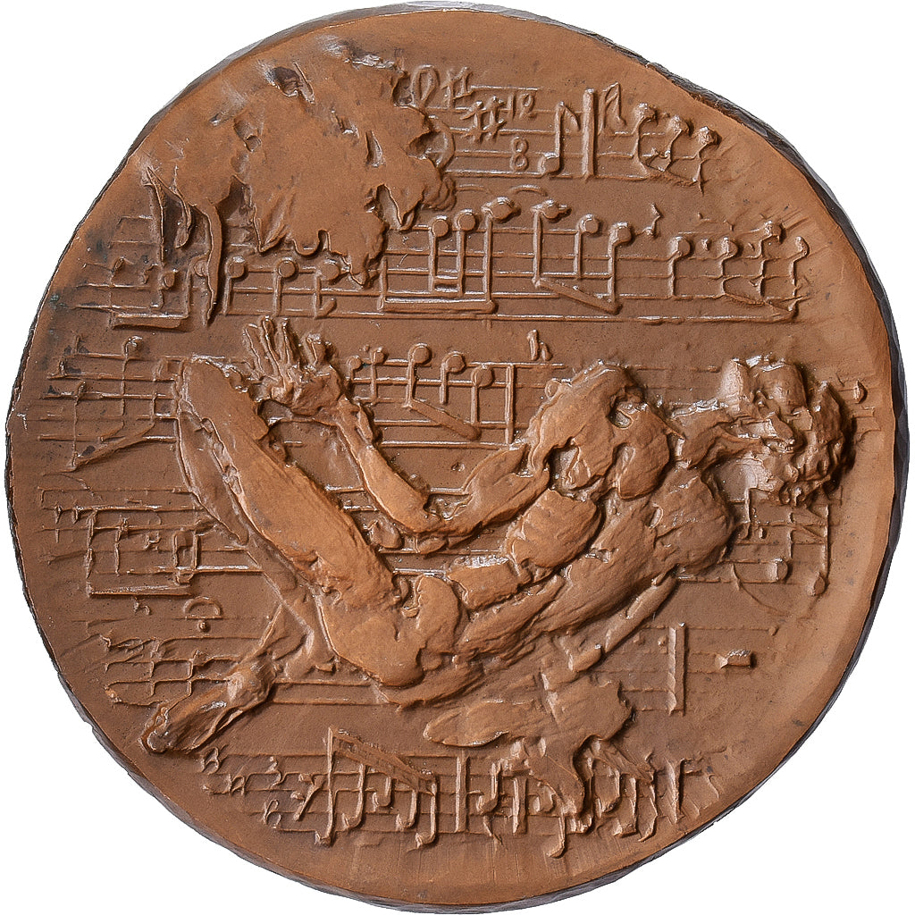 Frankreich, Medaille, Albert Schweitzer, Bronze, Revol, UNZ