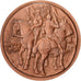 Francja, medal, Cordes sur Ciel, 1974, Miedź, MS(63)
