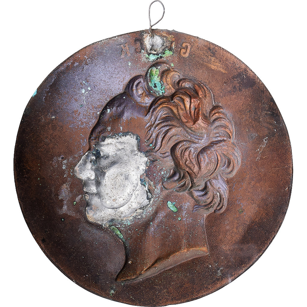France, Medal, Gluck, Copper, Cliché Uniface, EF(40-45)