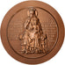 Francia, medalla, VIIIème Centenaire de Notre Dame De Paris, 1963, Bronce