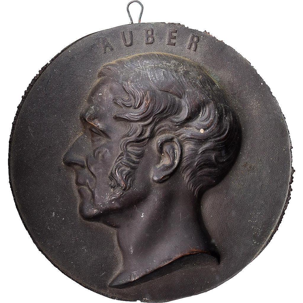 França, medalha, Auber, Cobre, Cliché Uniface, EF(40-45)