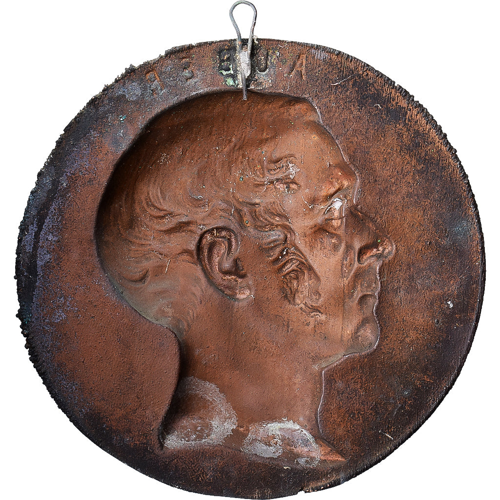 França, medalha, Auber, Cobre, Cliché Uniface, EF(40-45)