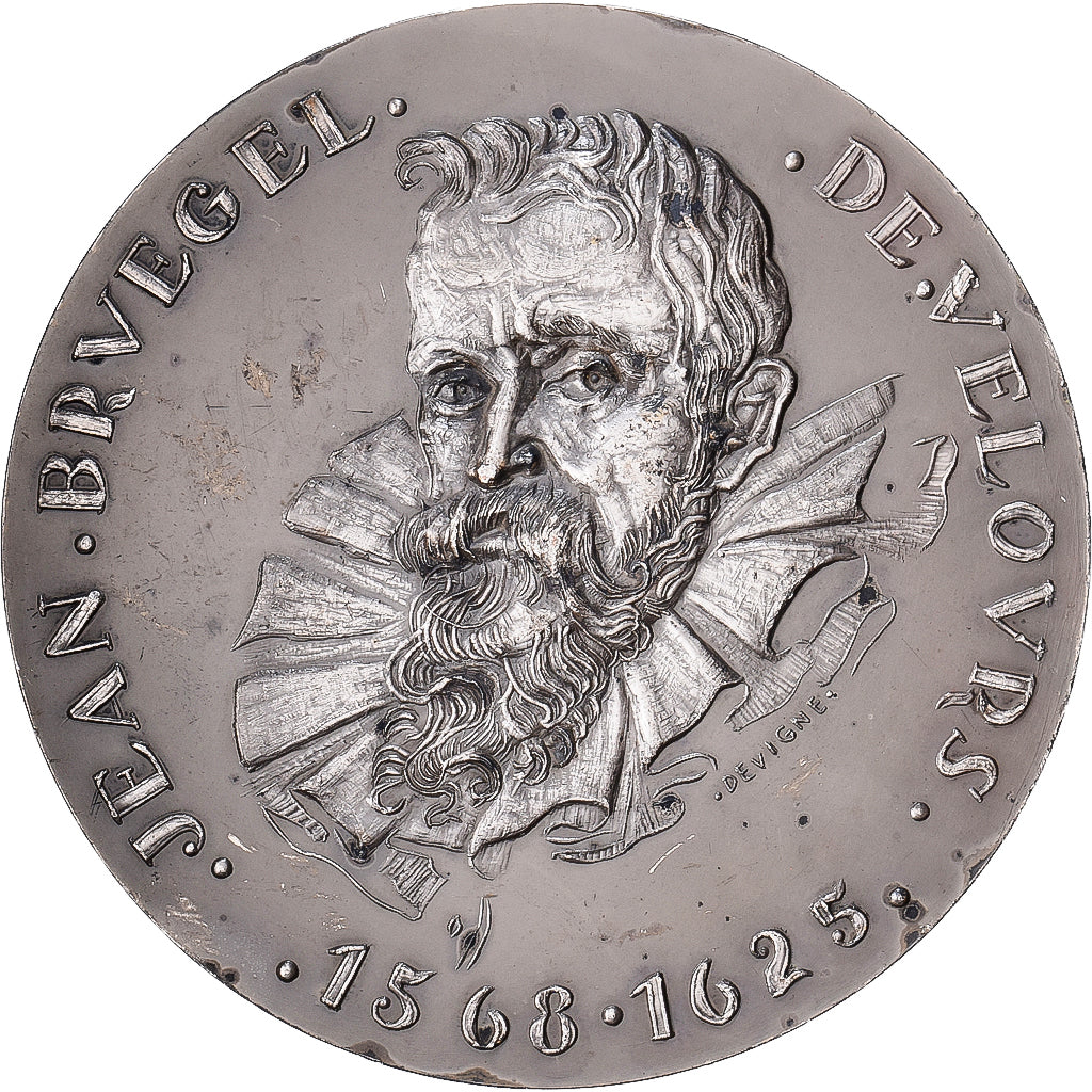 Francja, medal, Jean Bruegel De Velours, 1969, Srebro platerowane miedzią