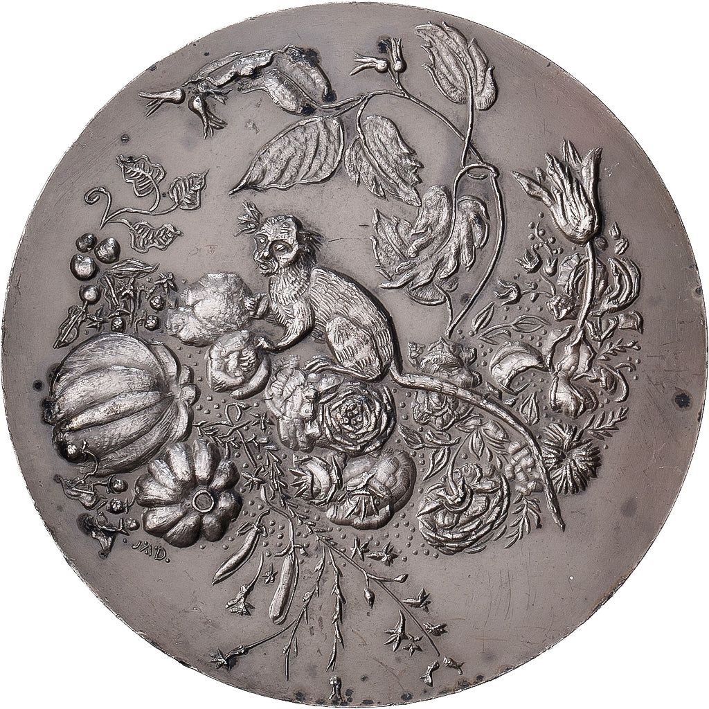 Francja, medal, Jean Bruegel De Velours, 1969, Srebro platerowane miedzią