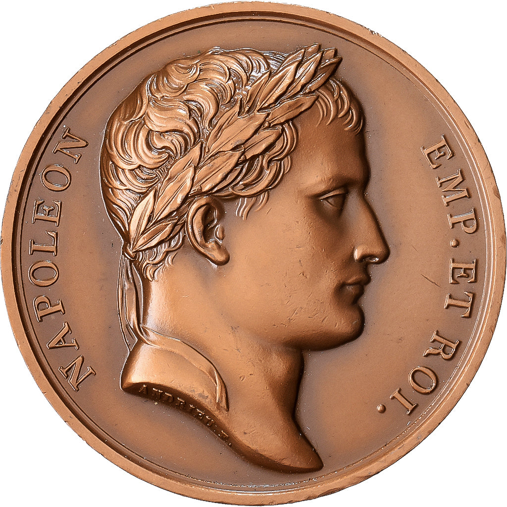 França, medalha, Napoléon Ier, Aux Armées, 1806, Bronze, Denon, Brenet, Nova
