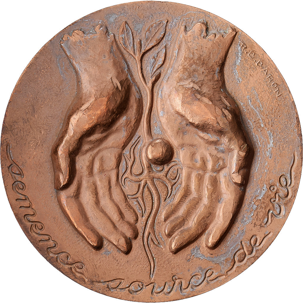 Frankreich, Medaille, Concours Général Agricole de Paris, 1961, Bronze, Baron