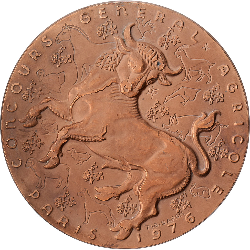 Francia, medalla, Salon International de l'Agriculture de Paris, 1976, Bronce