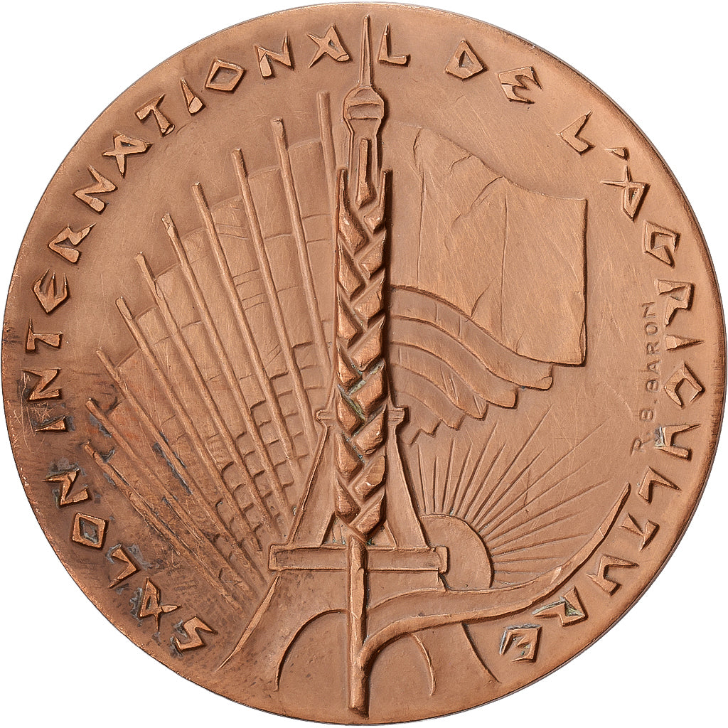 Francia, medaglia, Salon International de l'Agriculture de Paris, 1972, Bronzo