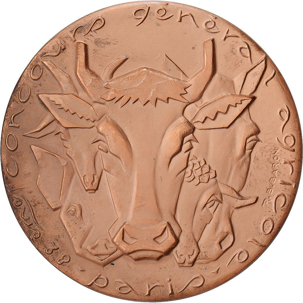 Francia, medaglia, Salon International de l'Agriculture de Paris, 1973, Bronzo