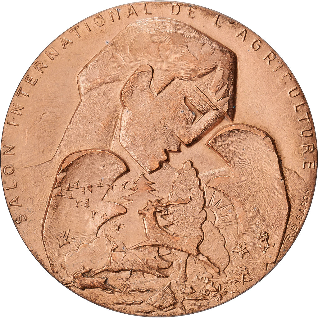 Francia, medaglia, Salon International de l'Agriculture de Paris, 1970, Bronzo