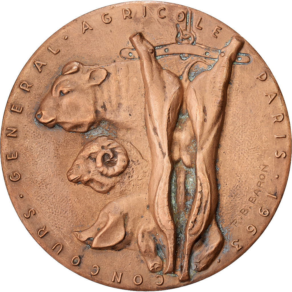 Francja, medal, Salon International de l'Agriculture de Paris, 1963, Brązowy