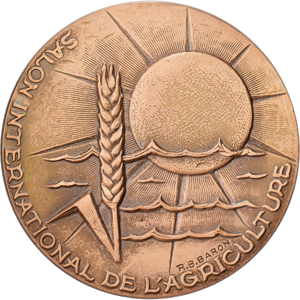 Francia, medaglia, Salon International de l'Agriculture de Paris, 1980, Bronzo
