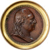 Francia, medalla, Louis XVIII, Il porte la paix du monde, 1814, Cobre, Andrieu