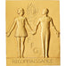 France, Médaille, Fédération française de Gymnastique, 1988, Gilt Bronze