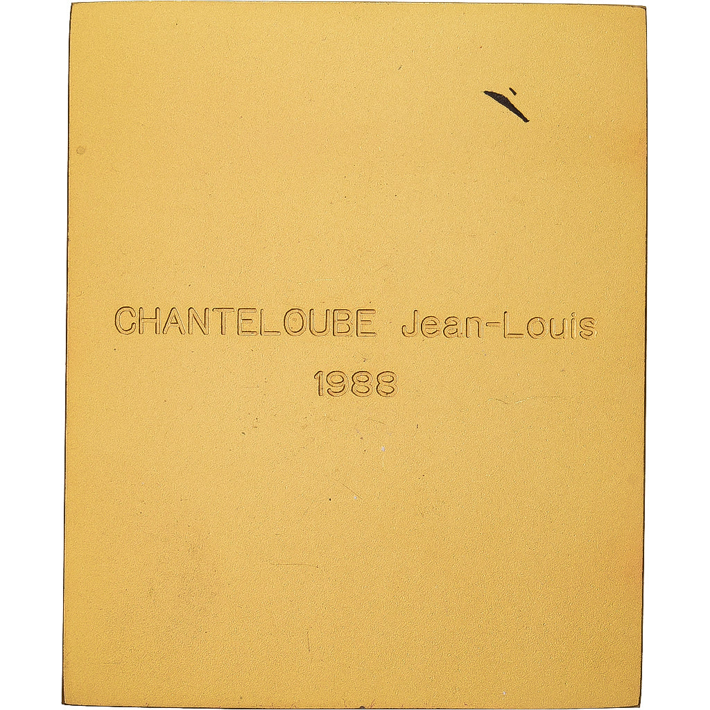 France, Médaille, Fédération française de Gymnastique, 1988, Gilt Bronze
