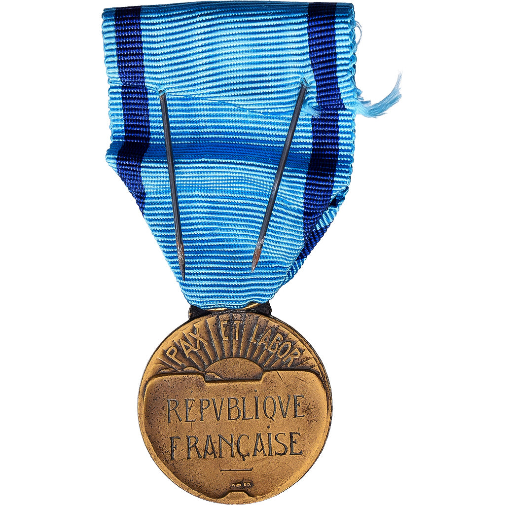 France, Jeunesse et sports, Médaille, Excellent Quality, Bronze, 28