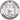 Francja, medal, Ville de Luisant, Brąz posrebrzany, AU(55-58)