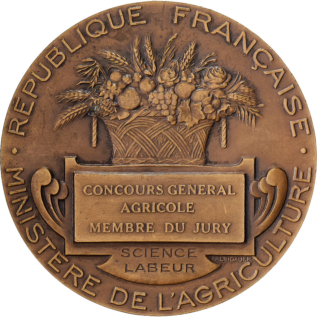 França, medalha, Concours Général agricole, Bronze, Lagrange, MS(63)