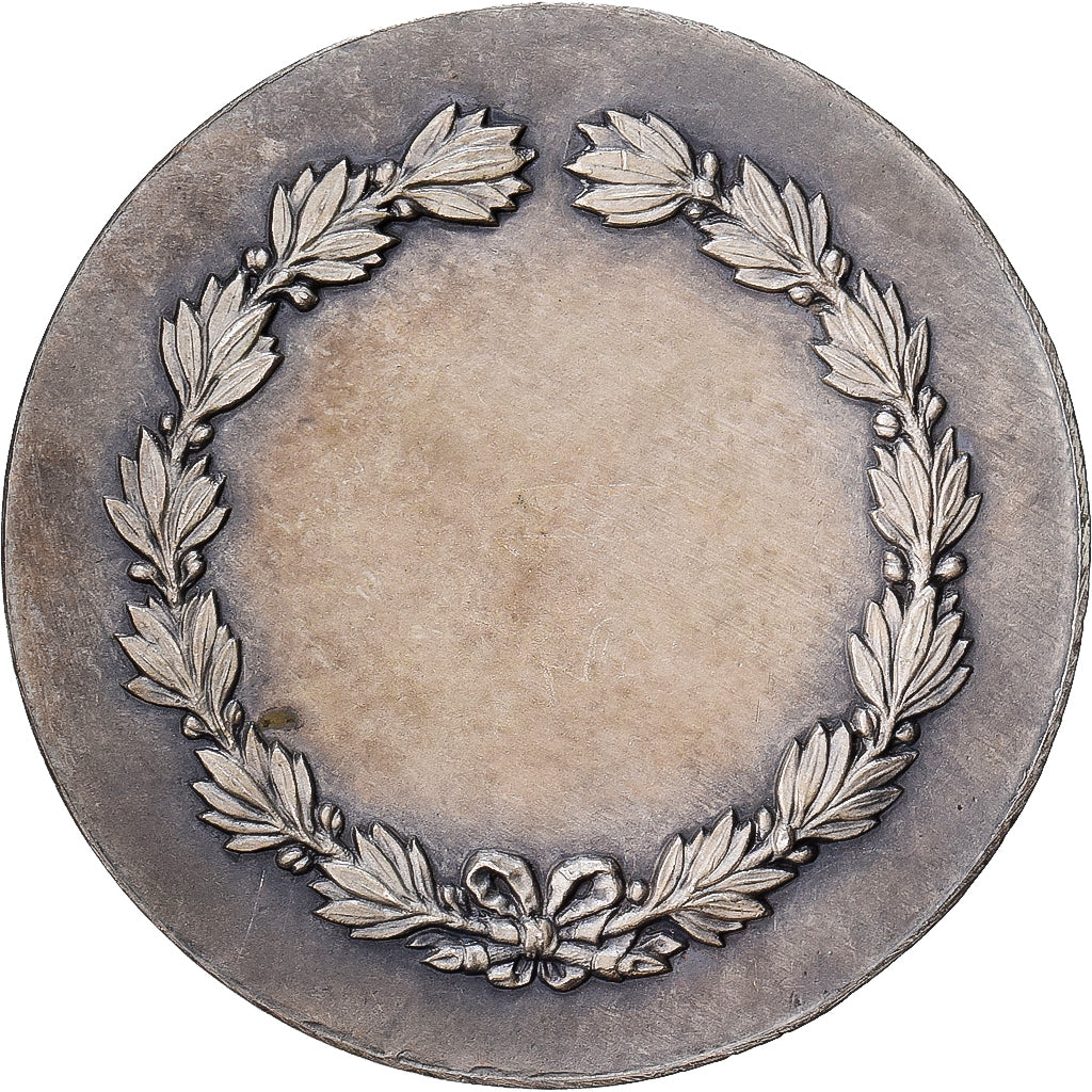 France, Medal, Ville de Saint Quentin, Silvered bronze, Bescher, AU(55-58)