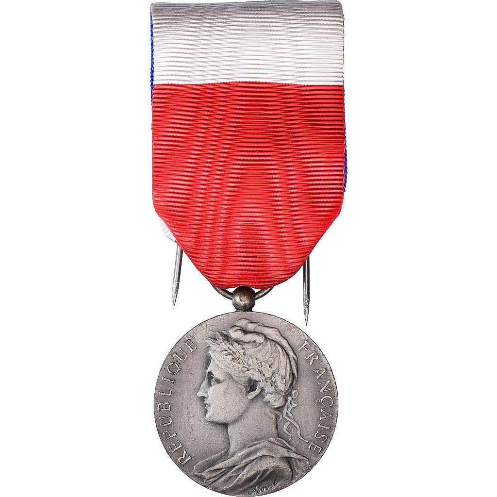 France, Honneur-Travail, République Française, Medal, 1959, Excellent Quality